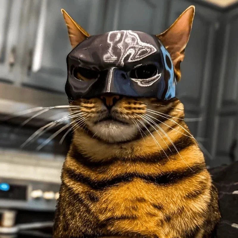 Halloween Bat Mask for Cats
