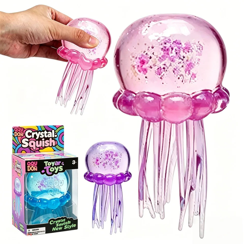 Crystal Jellyfish Squishy Toy