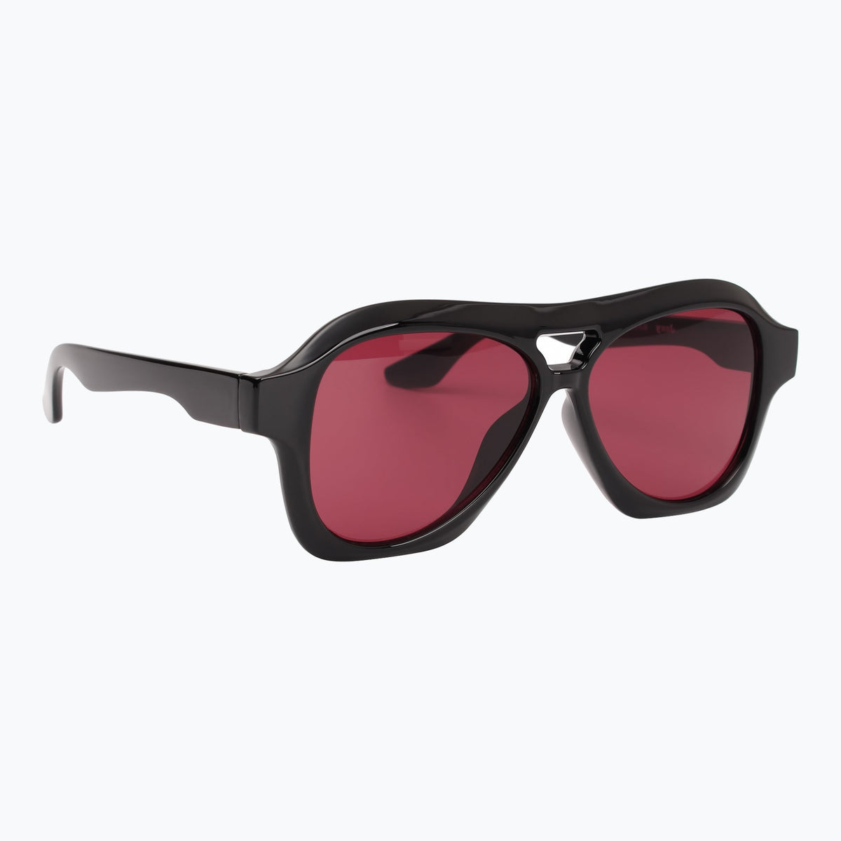 Burnout Retro Aviator Sunglasses