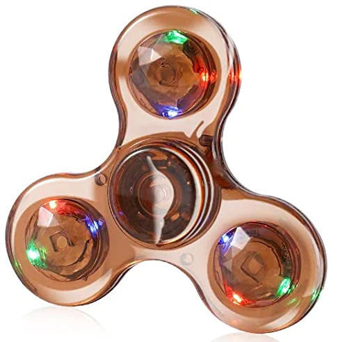 LED Light-Up Crystal Fidget Spinner