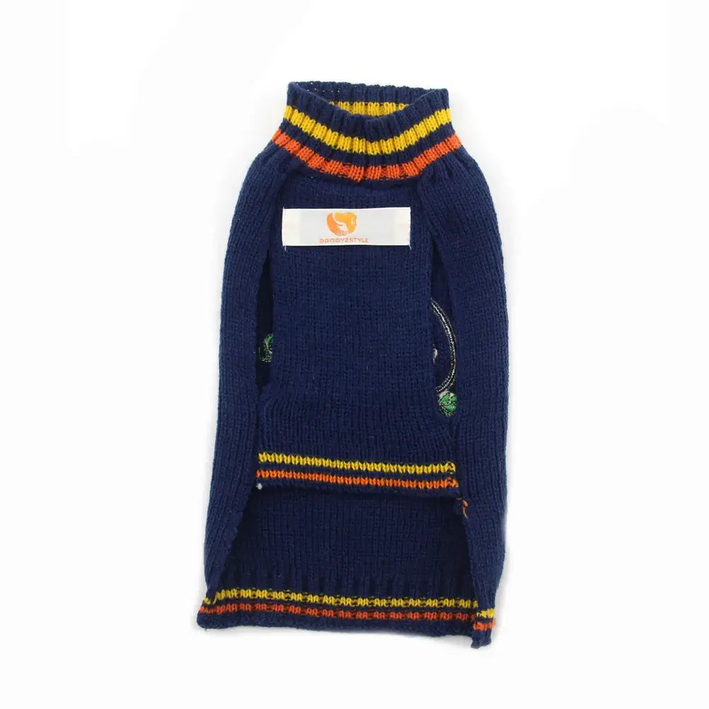Halloween Pumpkin Dog Sweater
