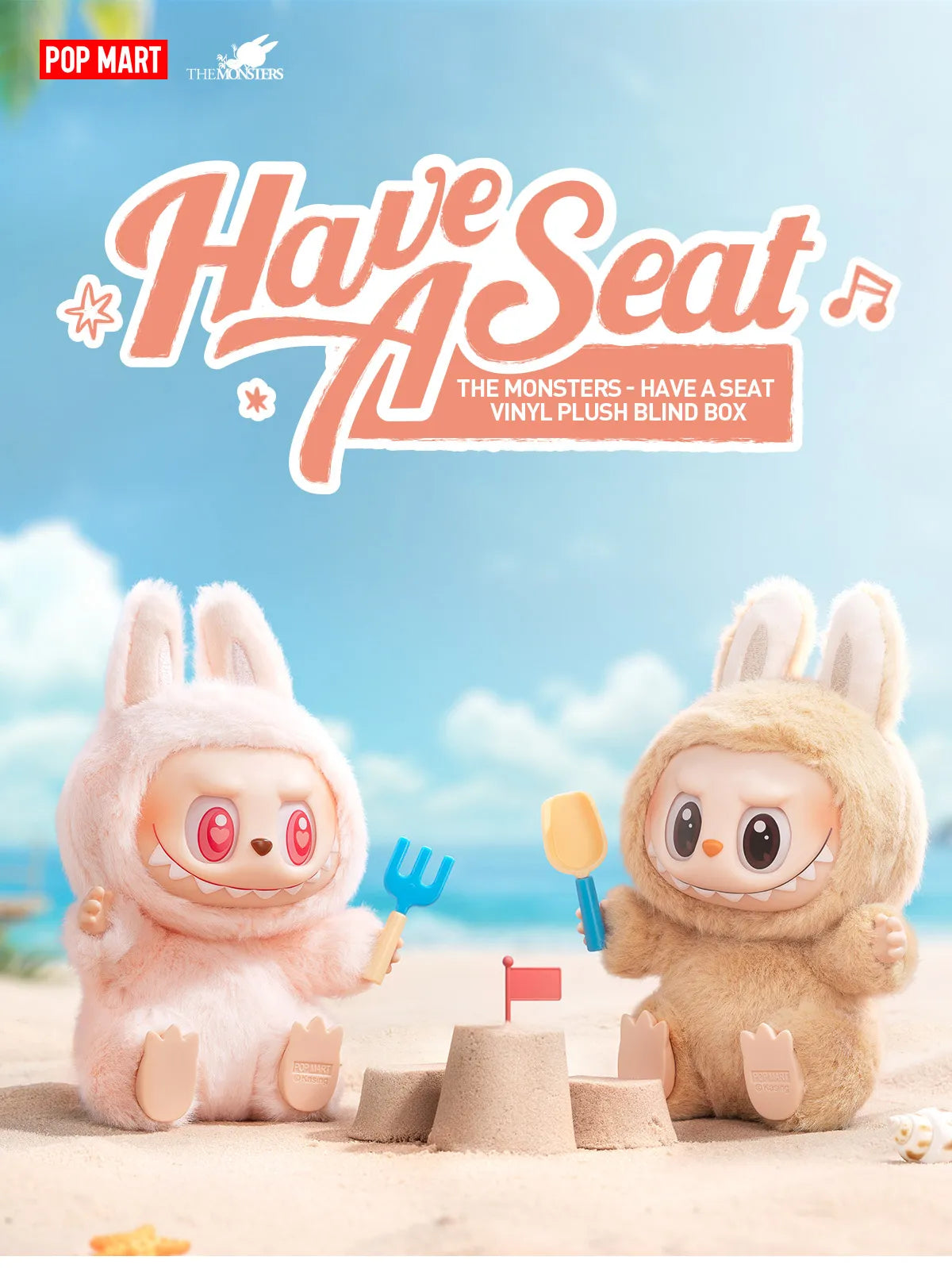 POP MART Labubu The Monsters Have a Seat Blind Box