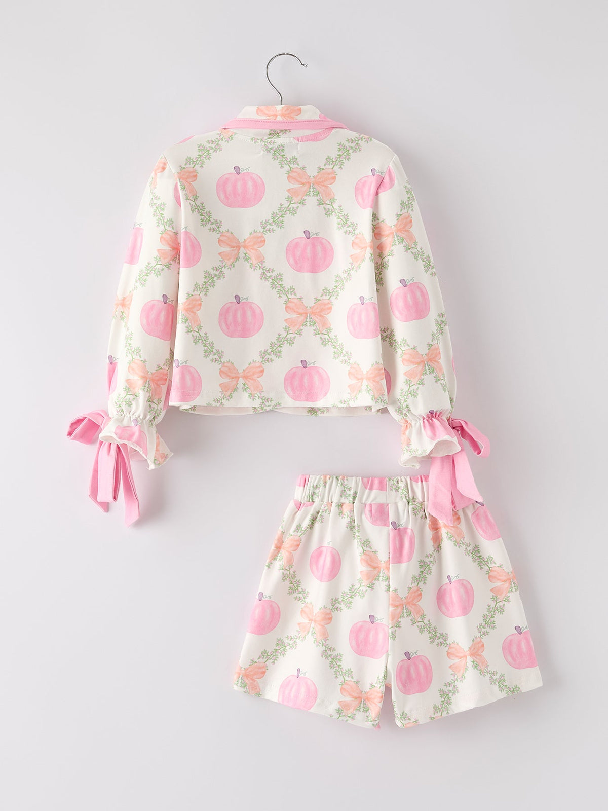 Mommy & Me Pumpkin Pajama Set