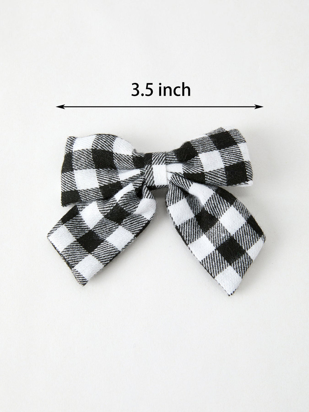 Christmas Plaid Bow Hair Clip