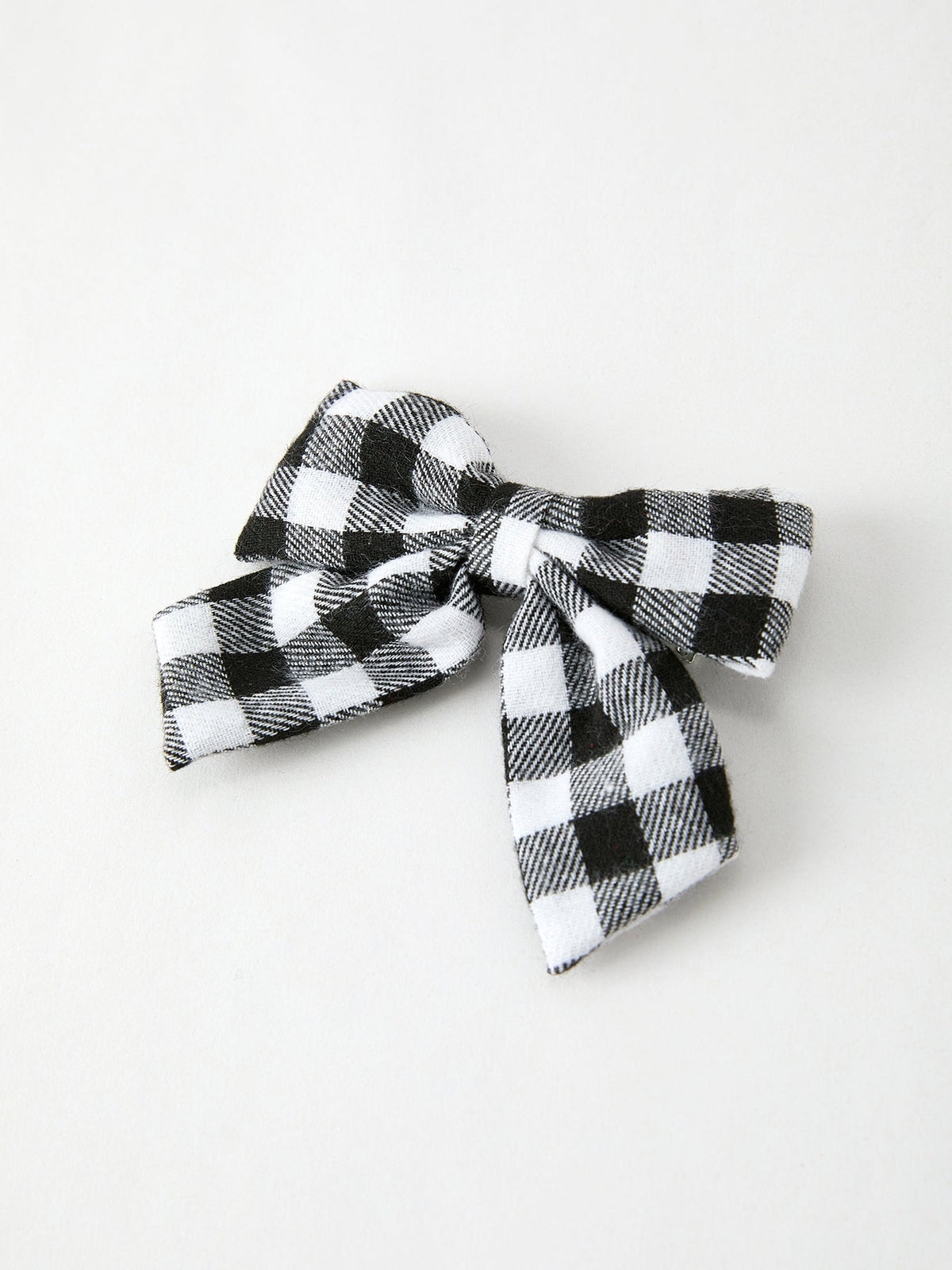 Christmas Plaid Bow Hair Clip