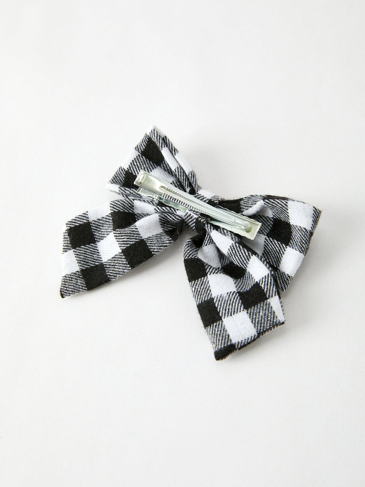 Christmas Plaid Bow Hair Clip