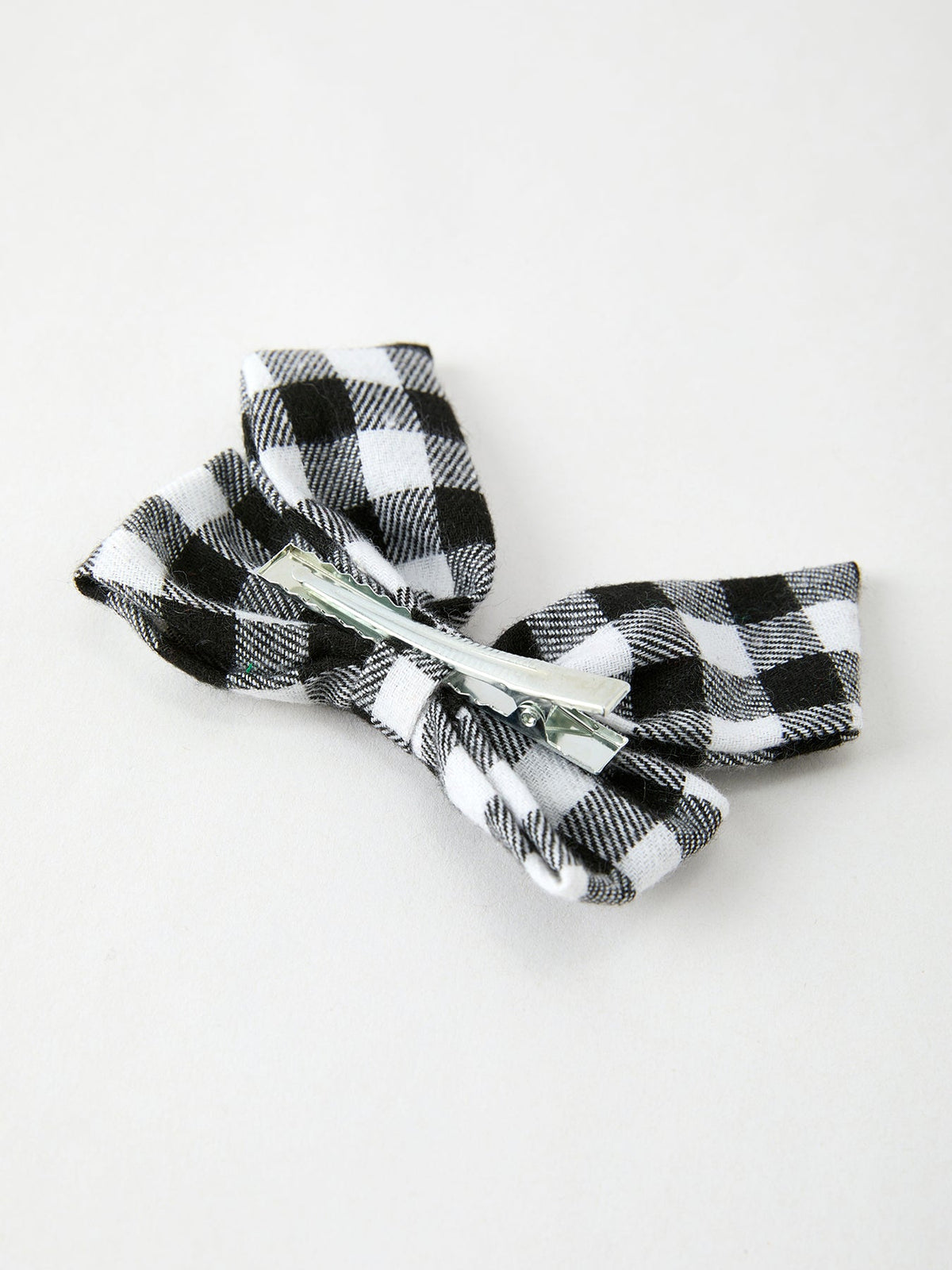Christmas Plaid Bow Hair Clip