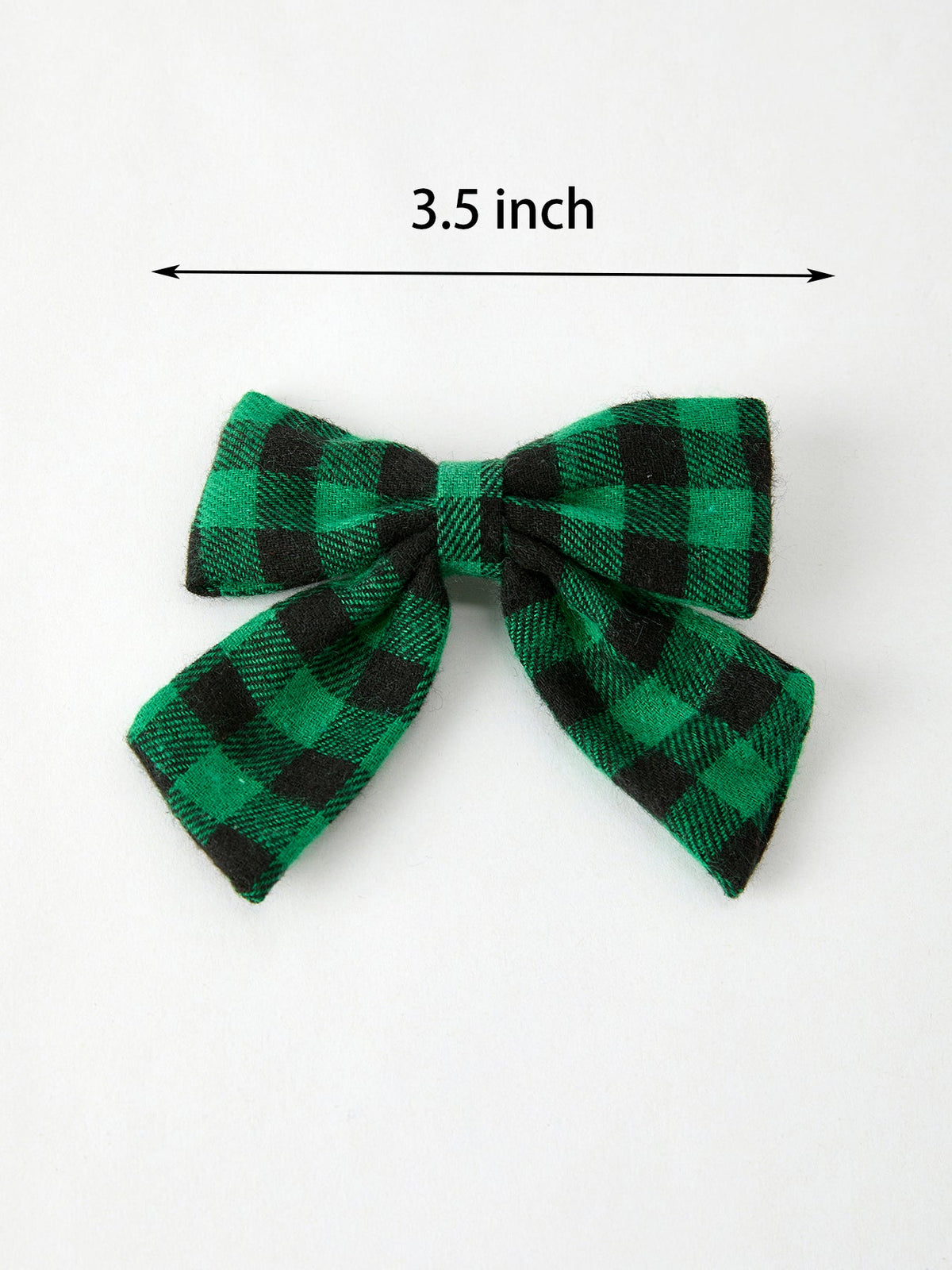 Christmas Plaid Bow Hair Clip