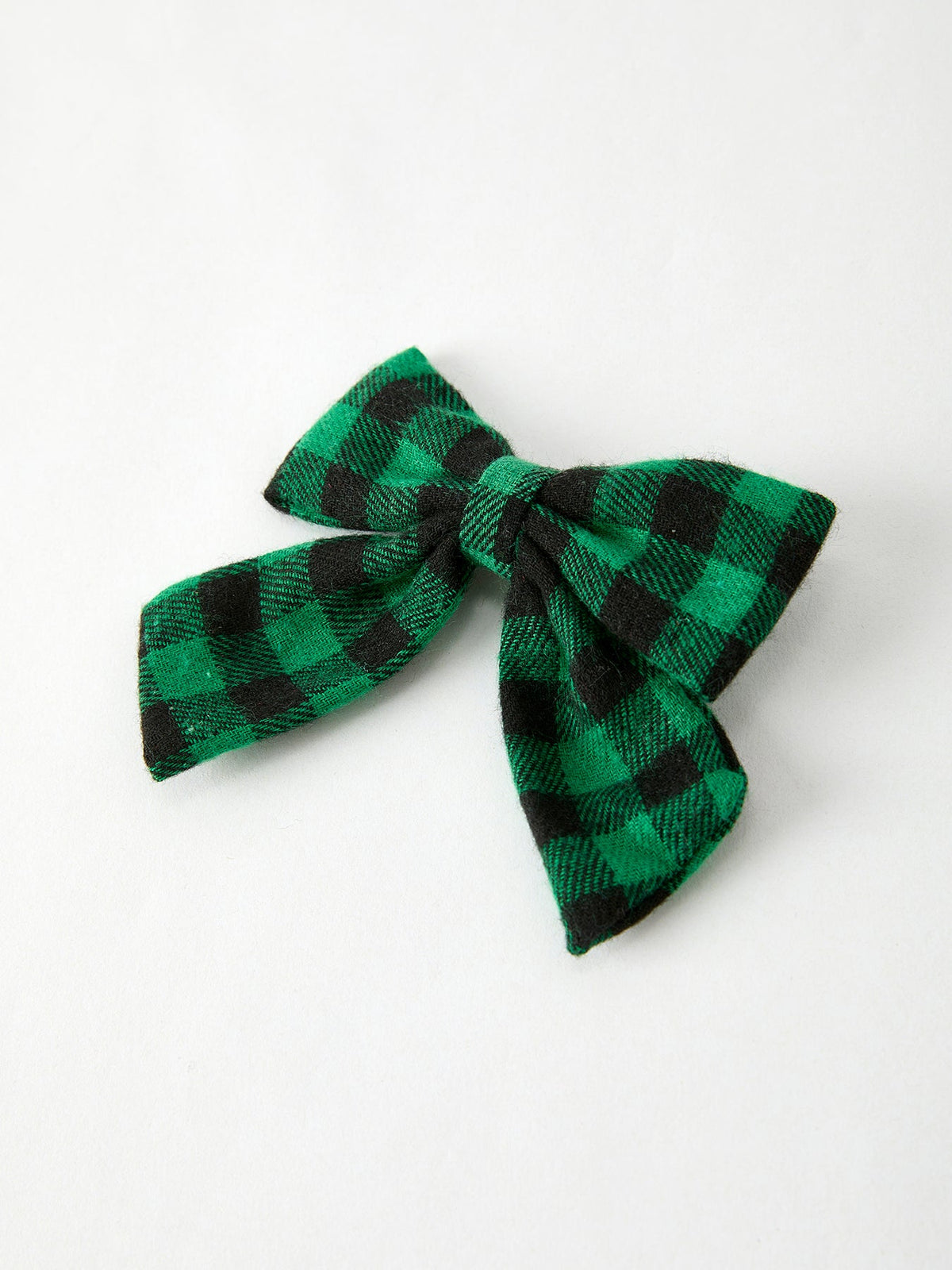 Christmas Plaid Bow Hair Clip