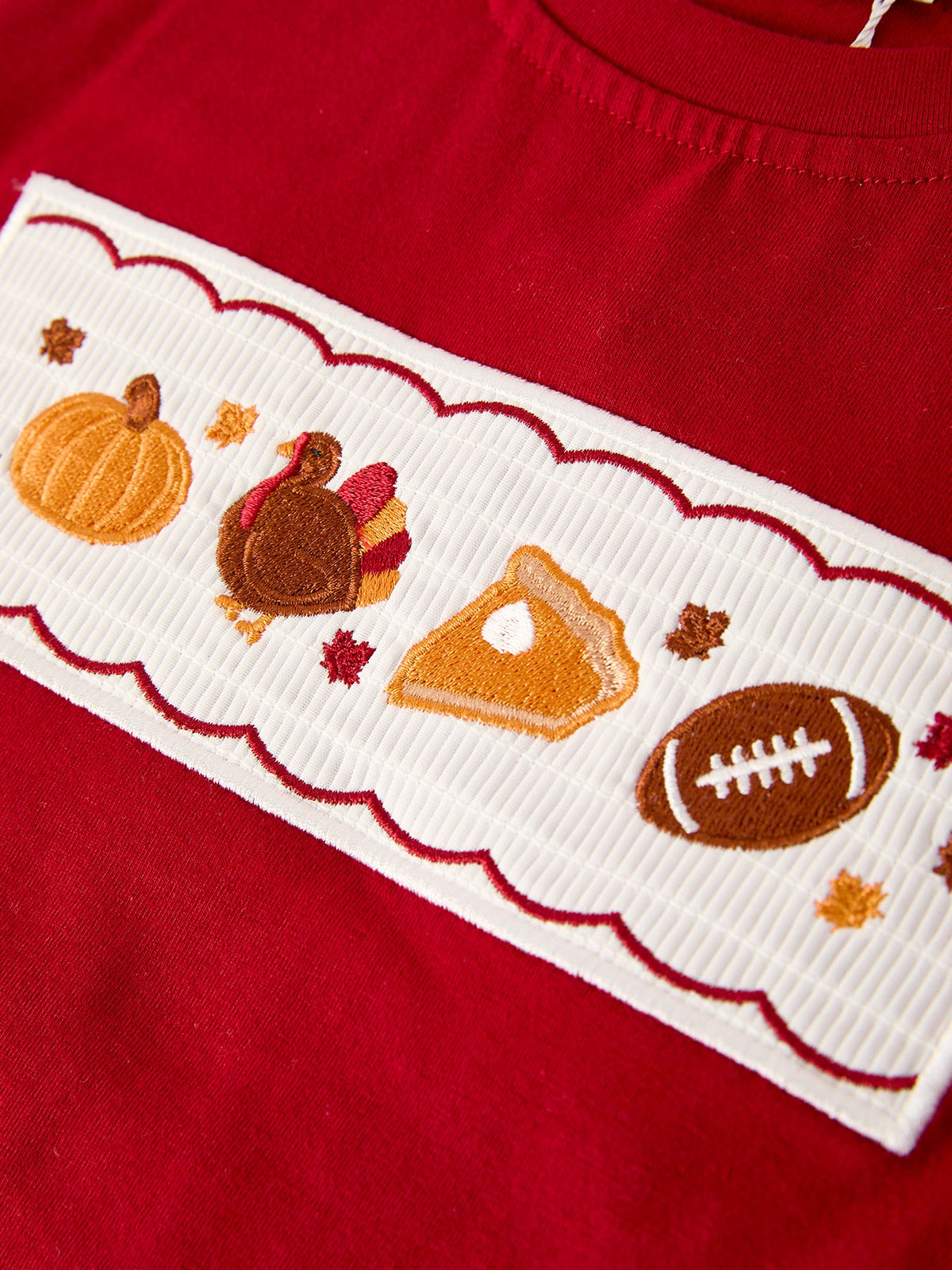 Thanksgiving Turkey Boys Outfit Set