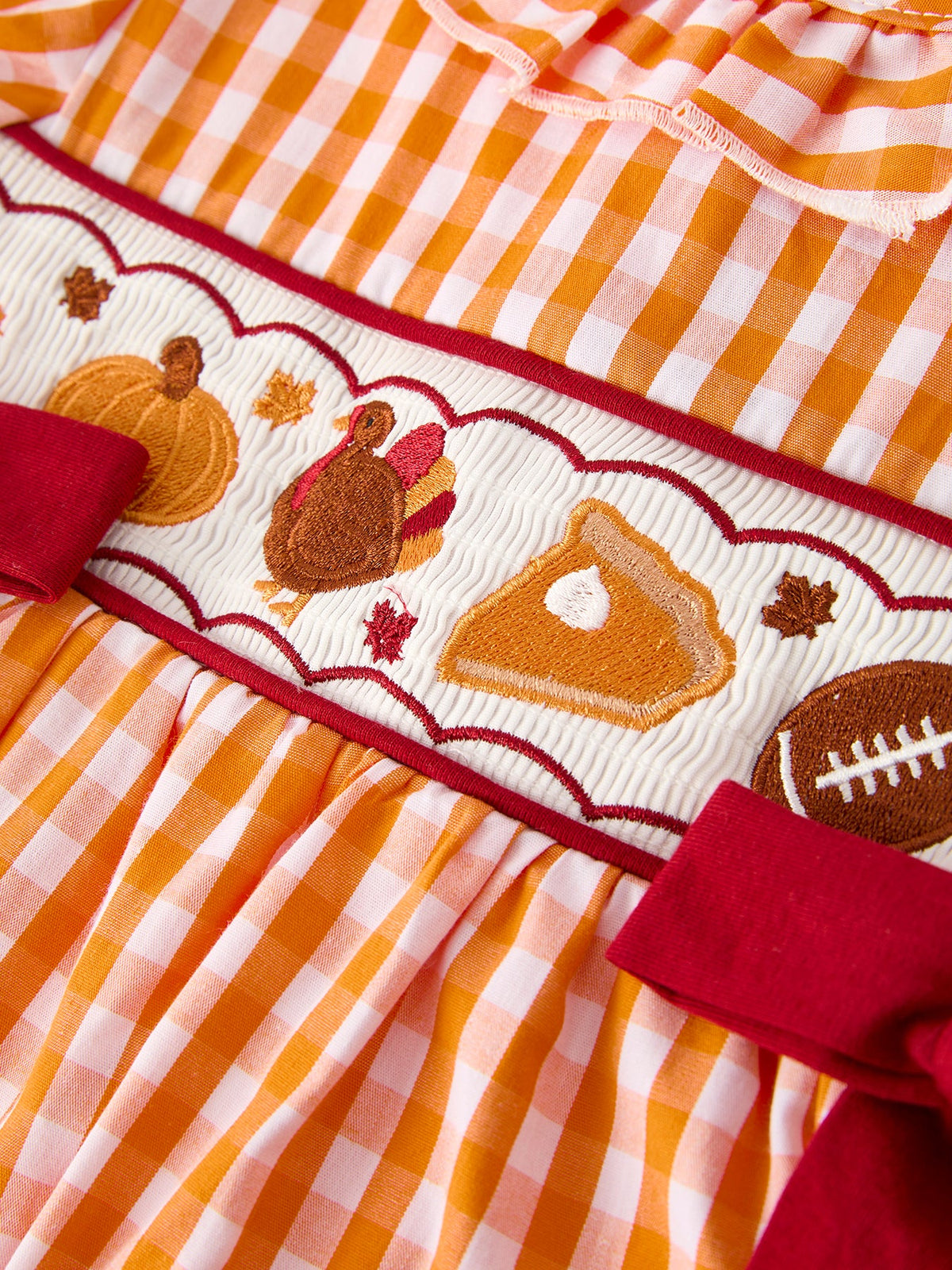 Thanksgiving Turkey Girls Dress