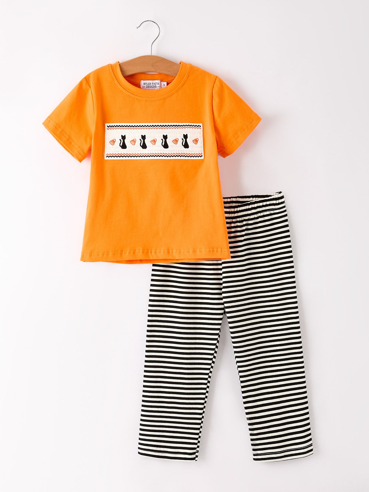 Halloween Cat Boys Outfit Set