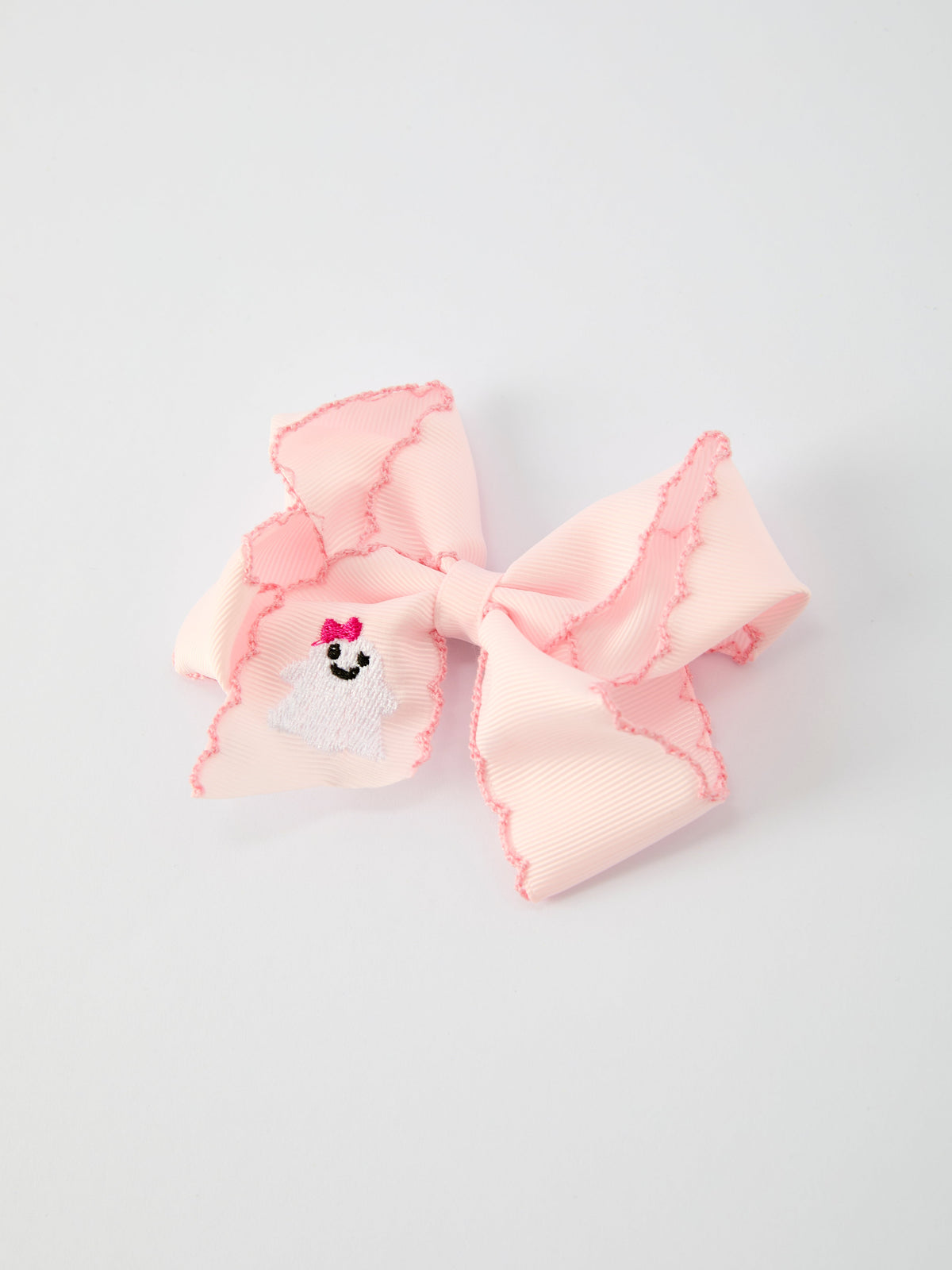 Girls Halloween Ghost Bow Hair Clip