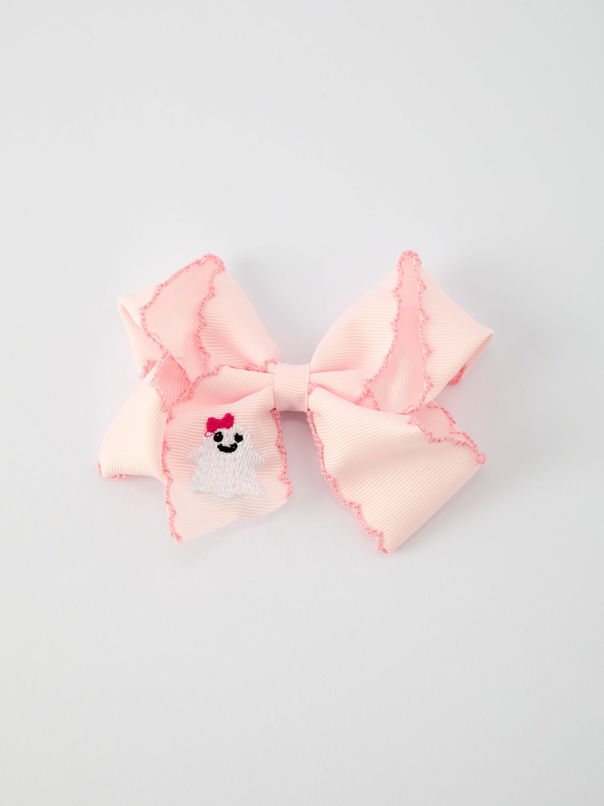 Girls Halloween Ghost Bow Hair Clip
