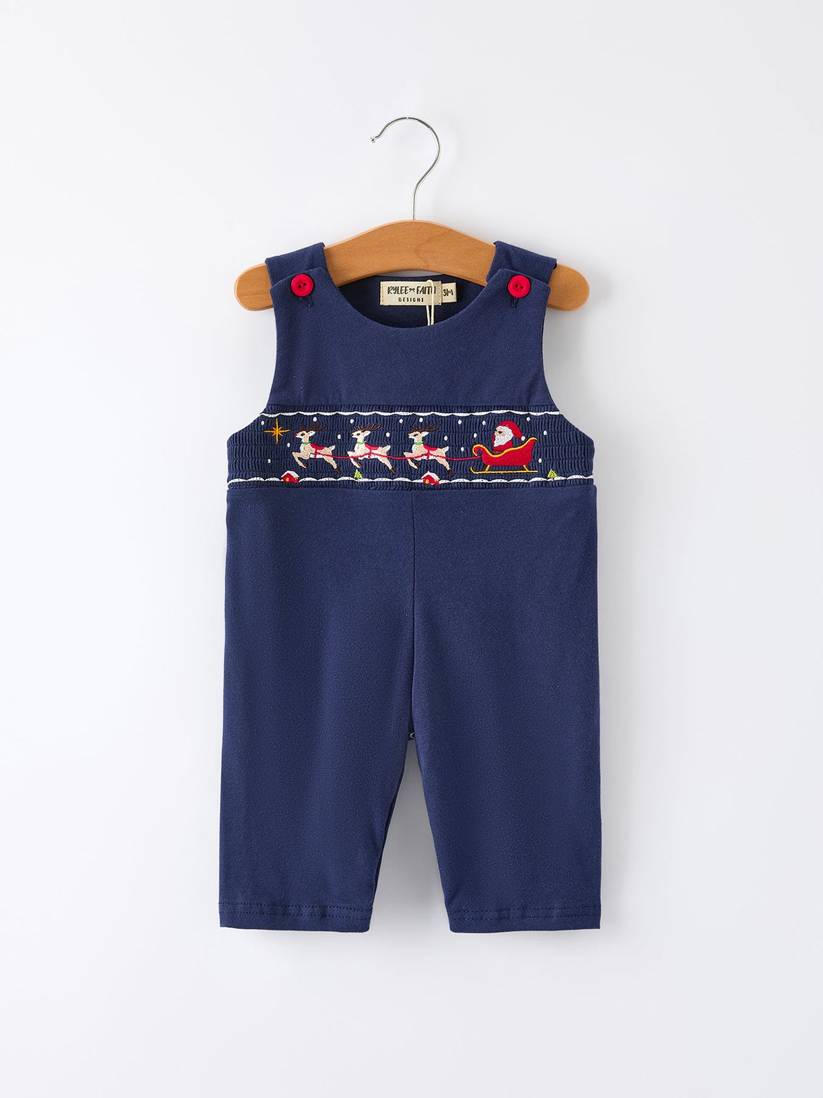 Baby Boys Christmas Santa Sleigh Romper