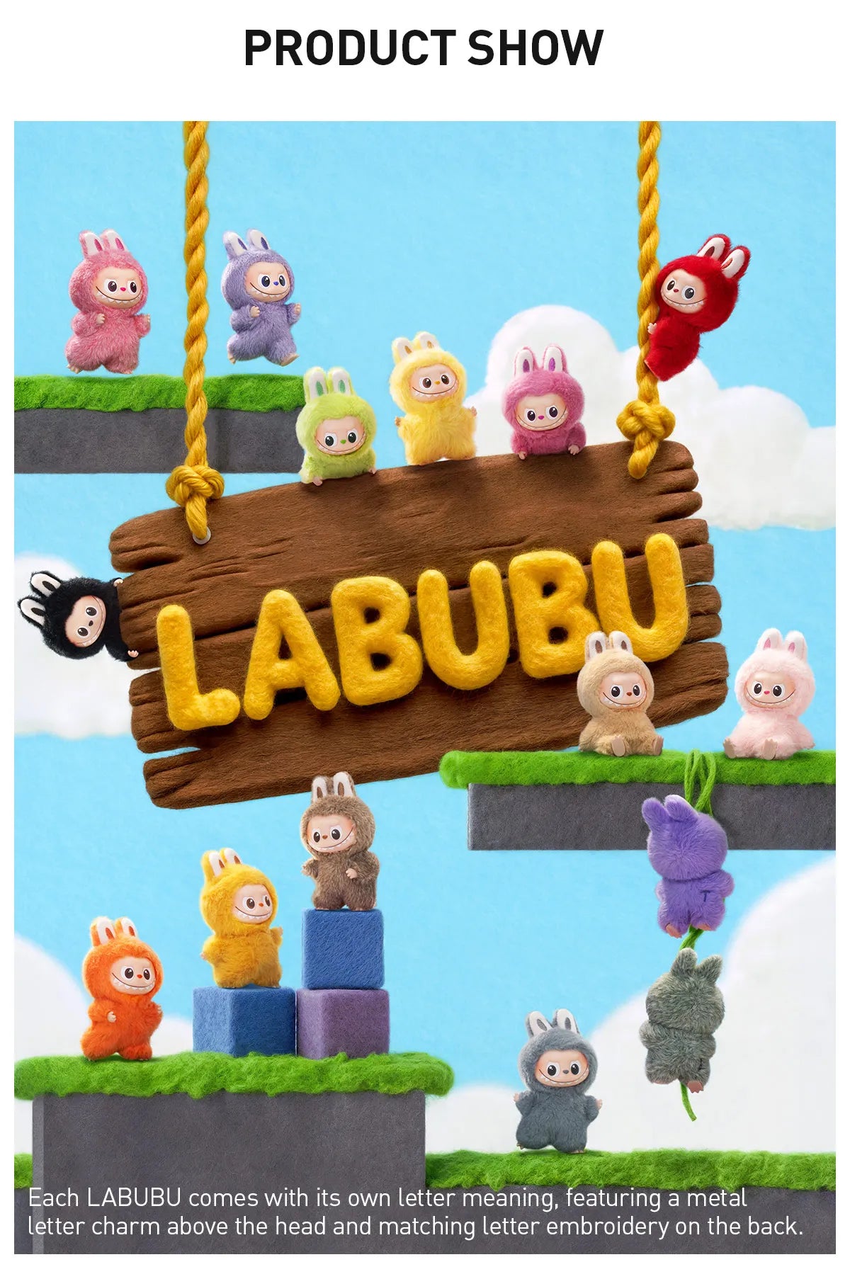 POP MART Labubu The Monsters Pin for Love Series (A–M)