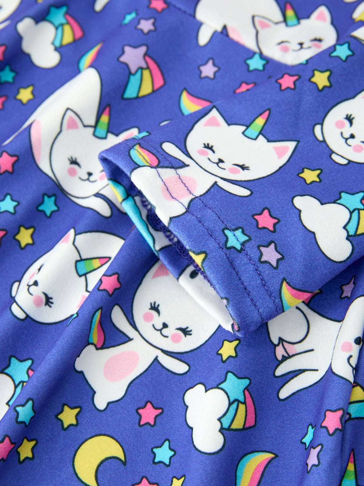 Ghost Cat Halloween Girls Twirl Dress