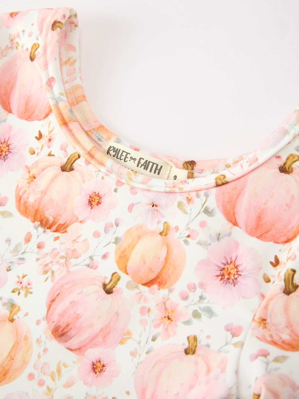 Pink Pumpkin Girls Twirl Dress