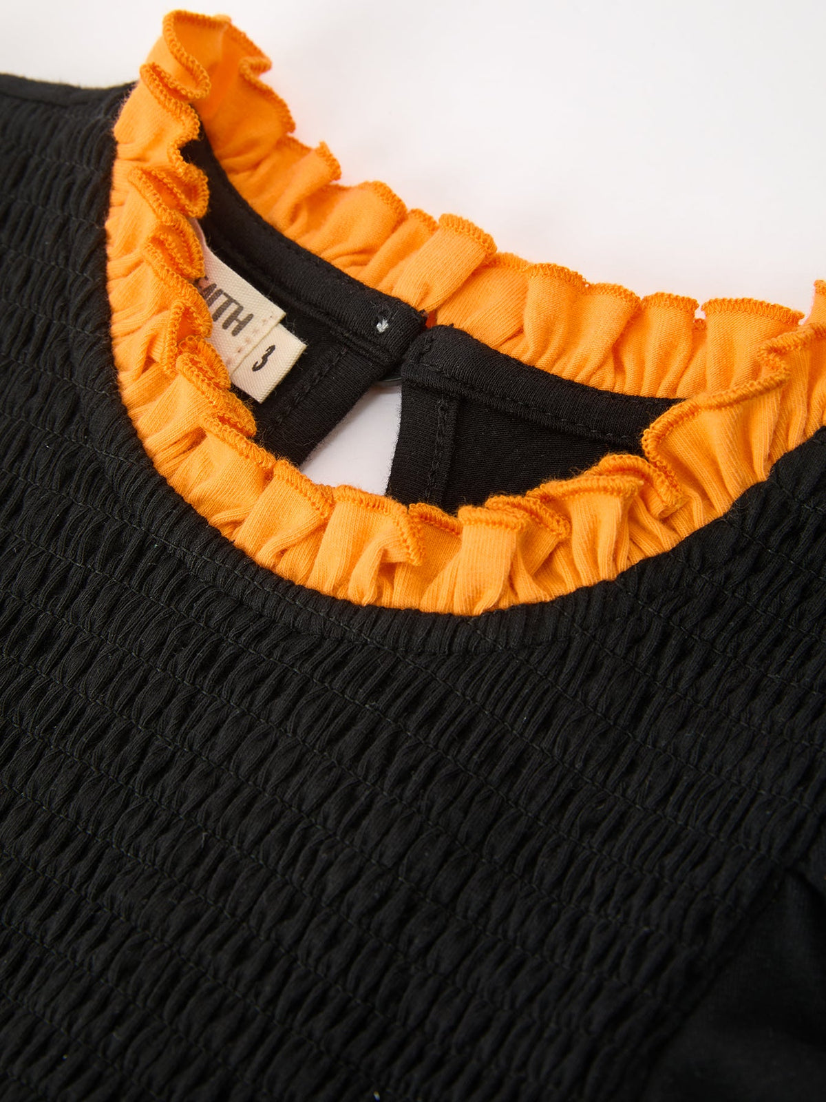 Girls Halloween Puppy Pumpkin Dress