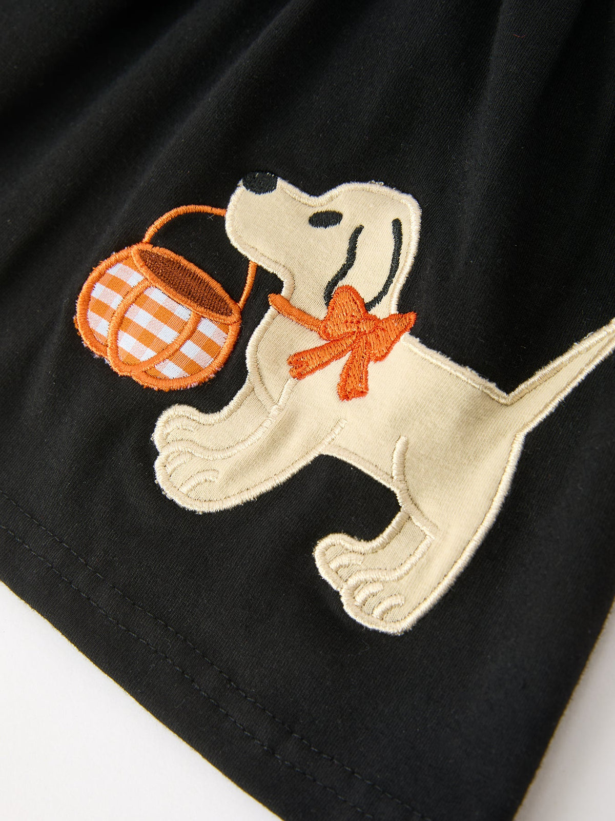 Halloween Puppy Pumpkin Bloomer Set