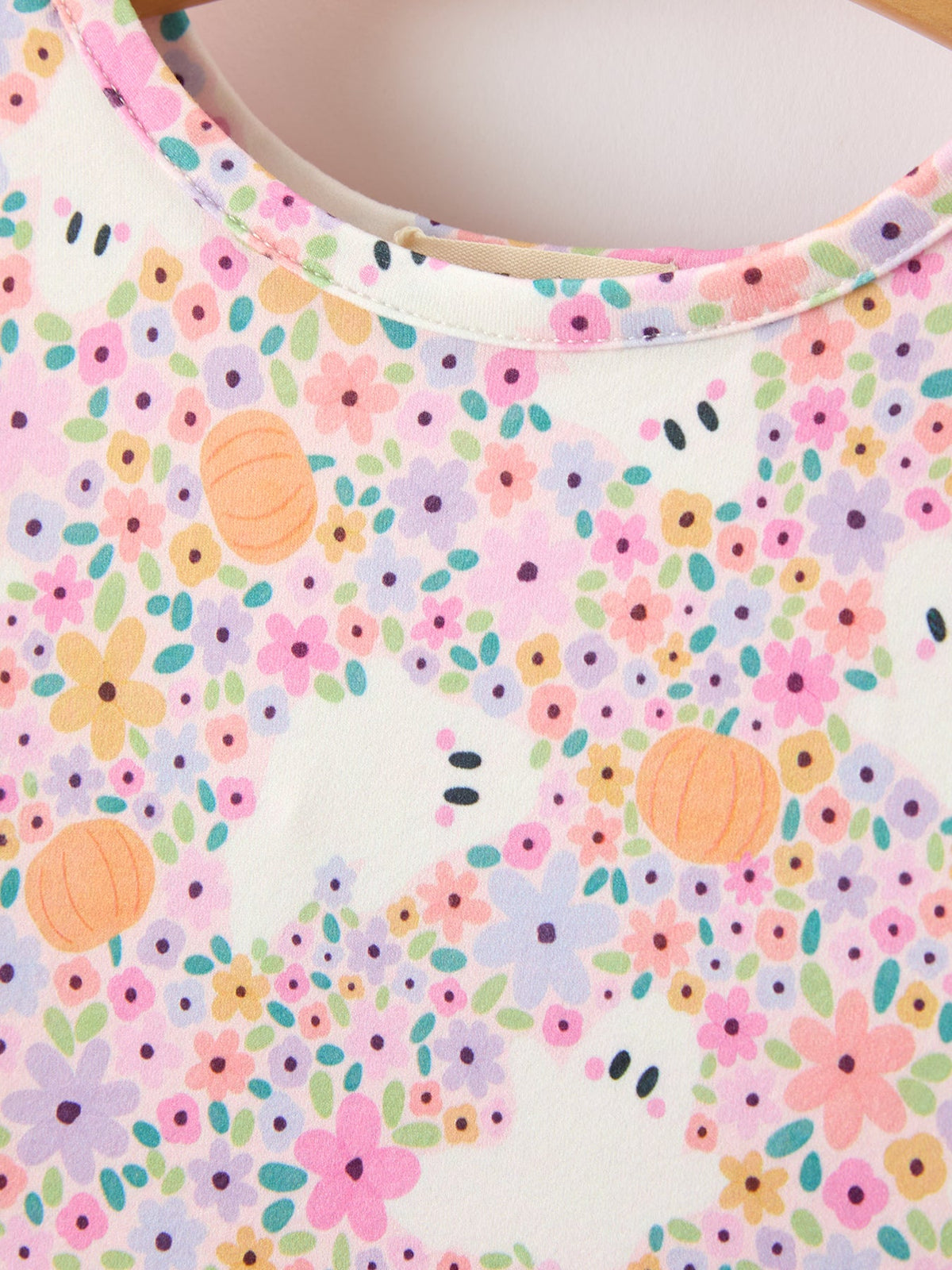Halloween Ghost Print Twirl Dress