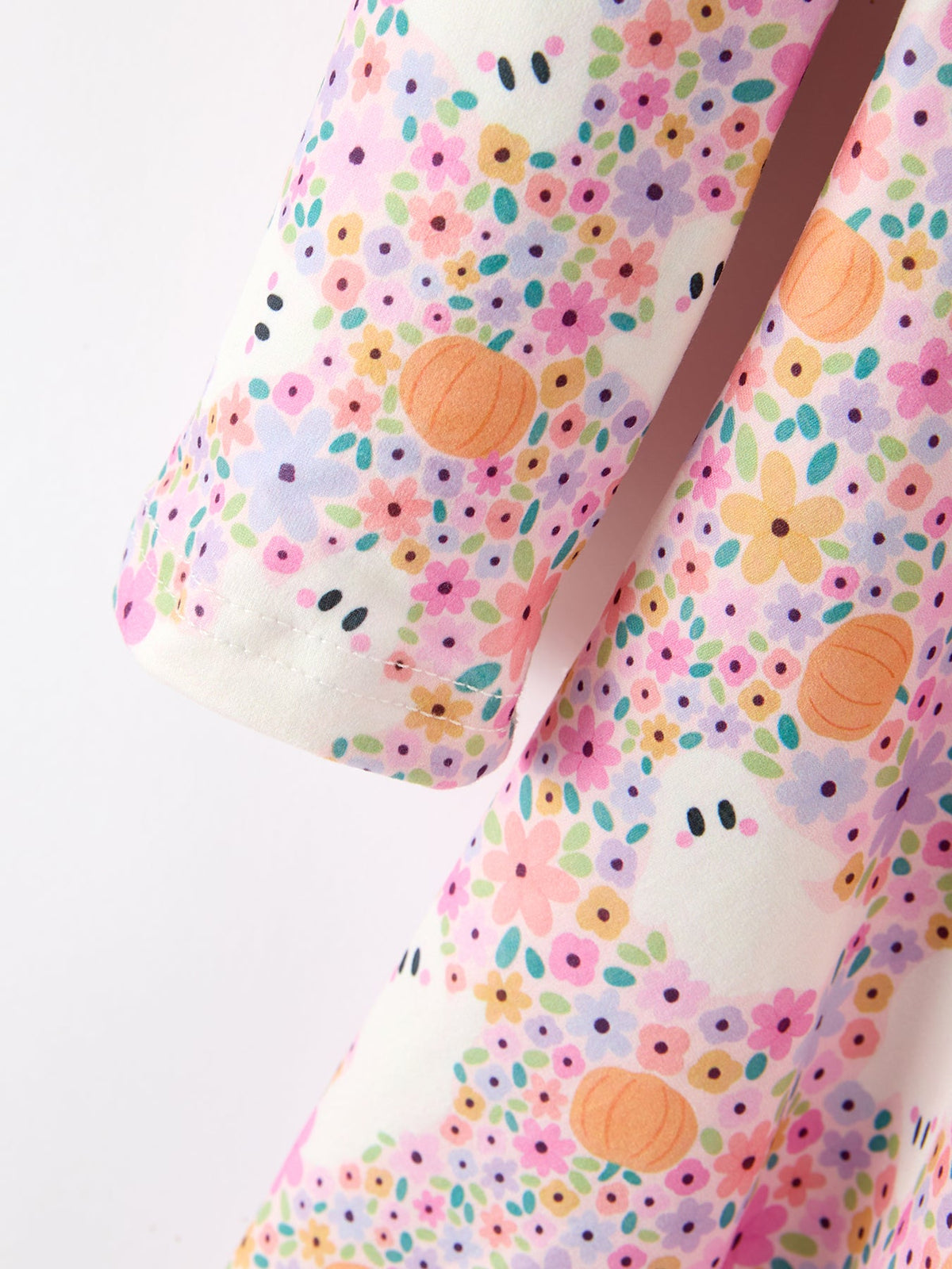Halloween Ghost Print Twirl Dress