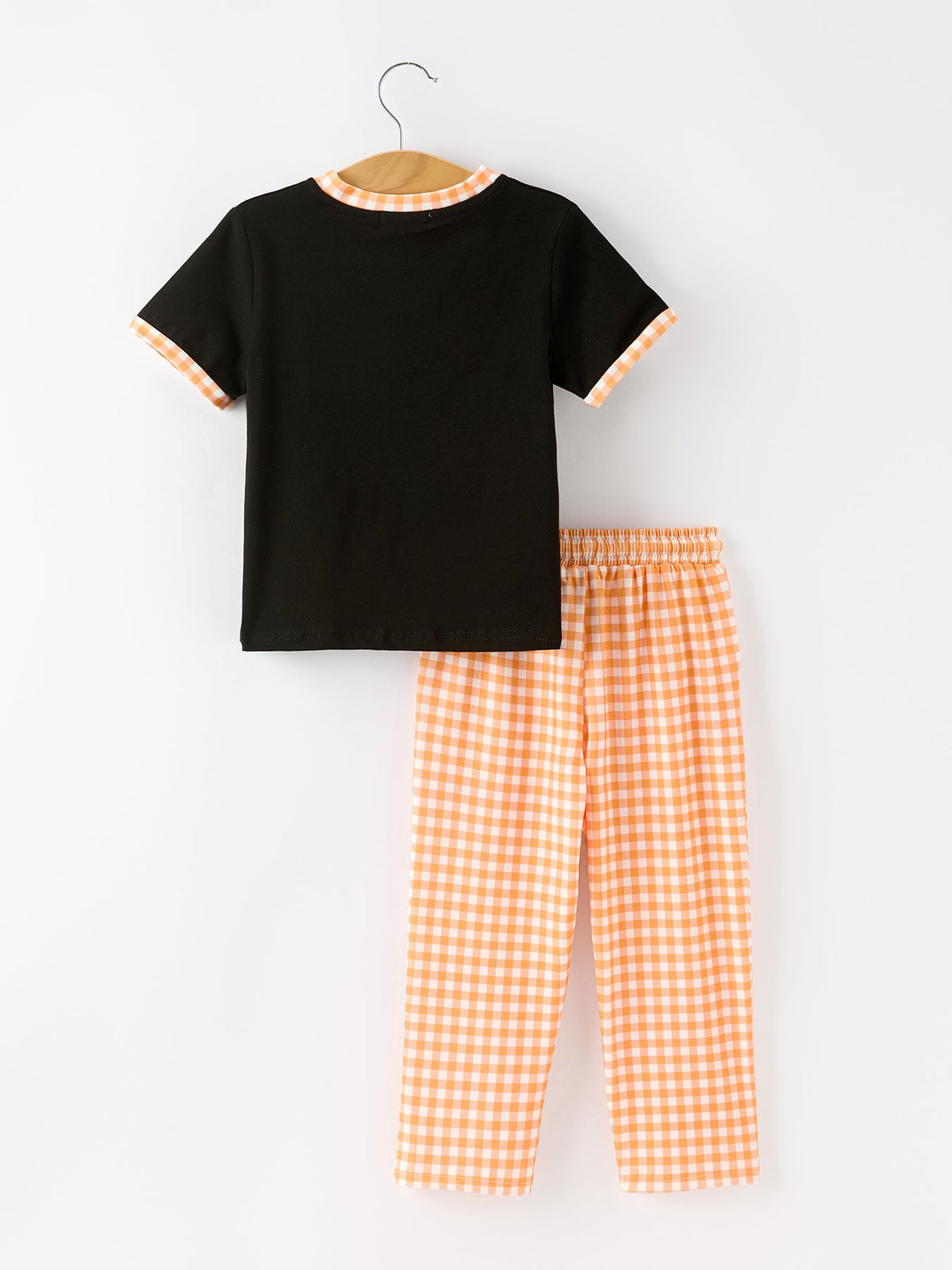 Halloween Puppy Pumpkin Outfit Set
