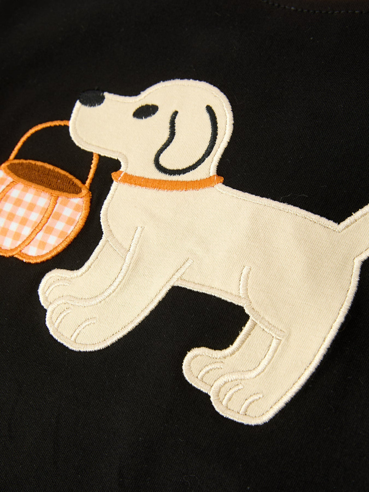 Halloween Puppy Pumpkin Outfit Set
