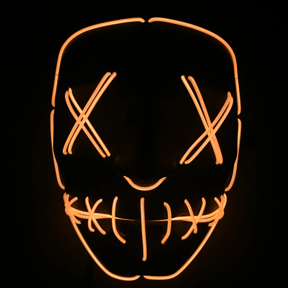 LED Glowing Halloween Face Mask