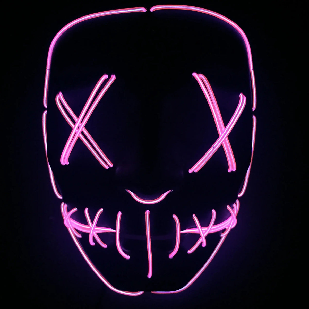 LED Glowing Halloween Face Mask