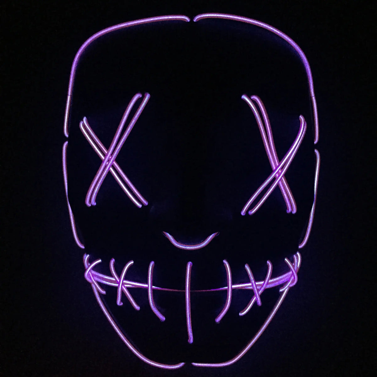 LED Glowing Halloween Face Mask
