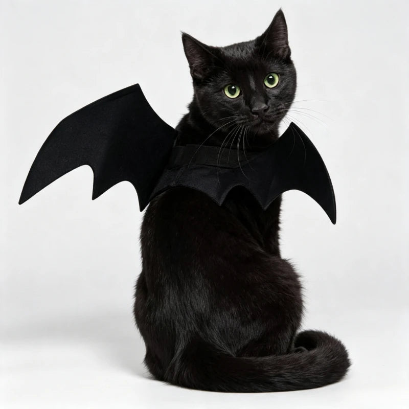 Halloween Bat Wings for Cats