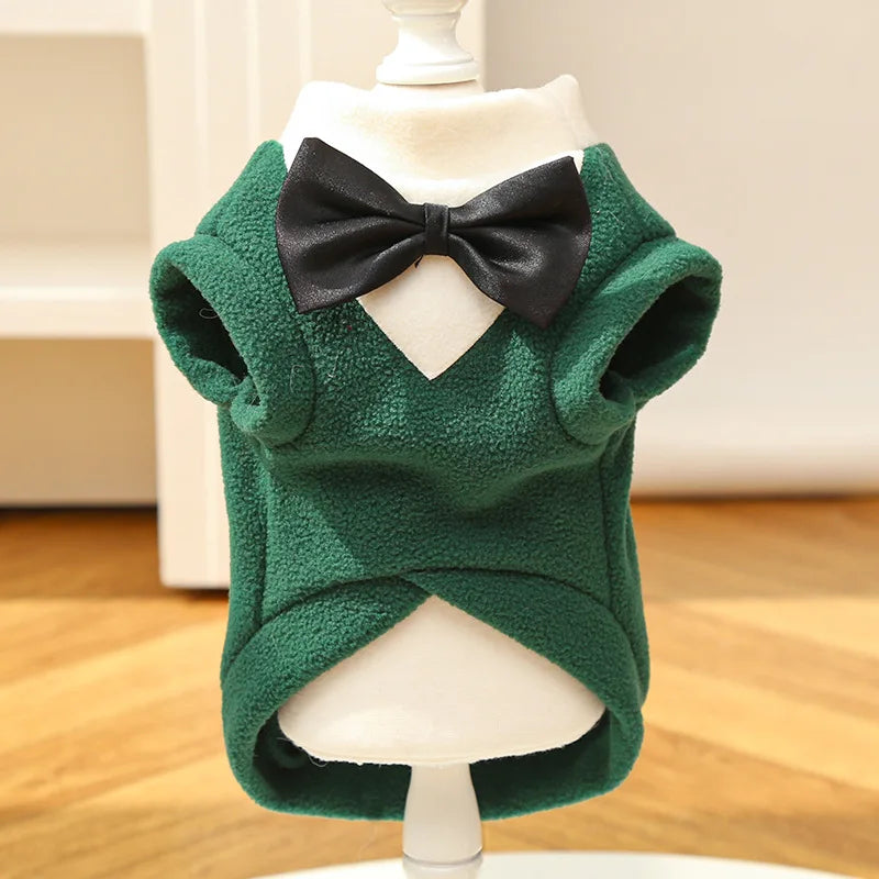 Formal Dog Tuxedo with Bow Tie