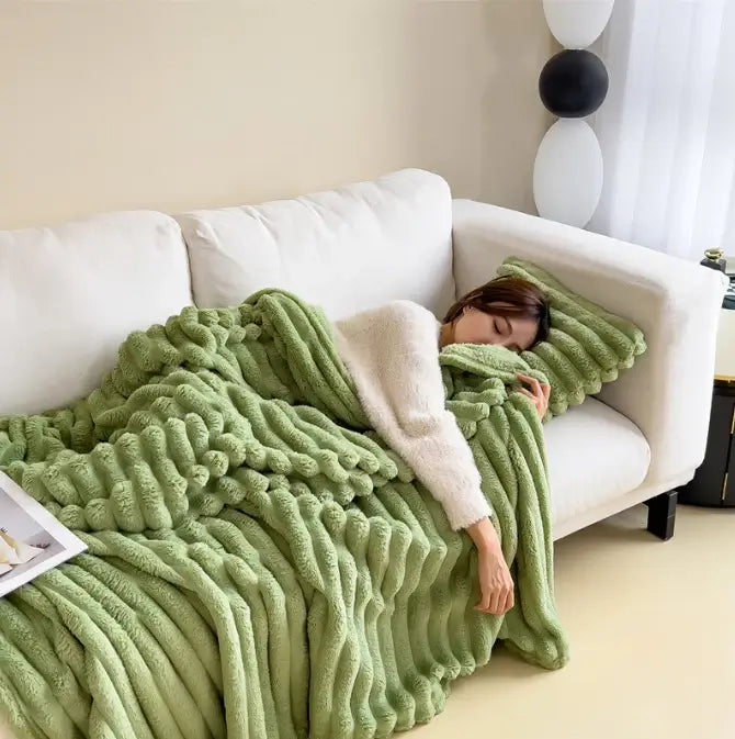 Ultra-Soft Plush Cozy Throw Blanket
