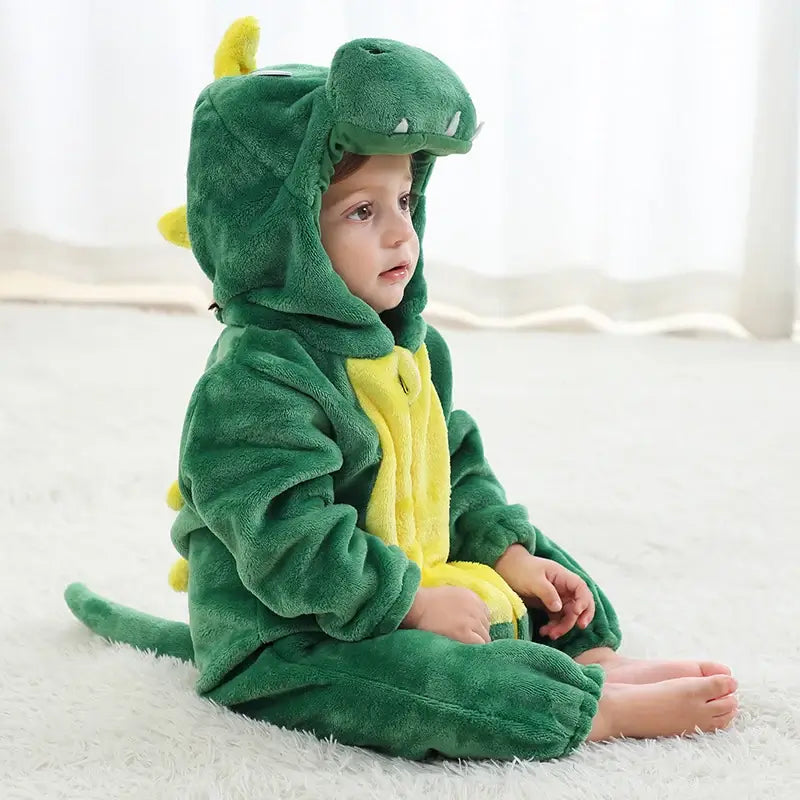 Kids Animal Hooded Onesie Costume