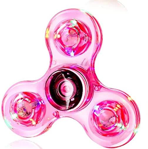 LED Light-Up Crystal Fidget Spinner