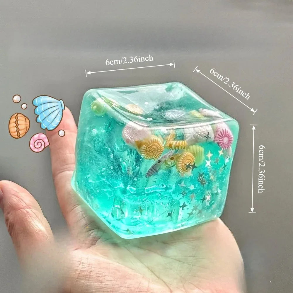 Ocean Shell Ice Cube Squishy