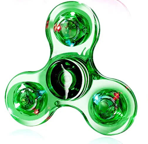 LED Light-Up Crystal Fidget Spinner
