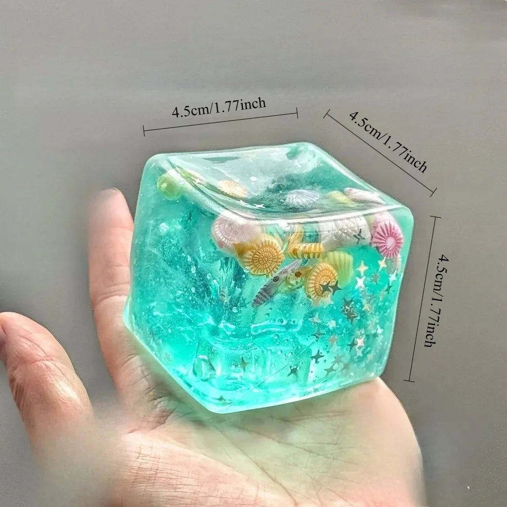 Ocean Shell Ice Cube Squishy