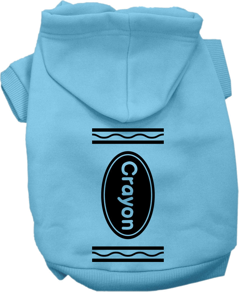 Crayon Halloween Pet Hoodie Costume