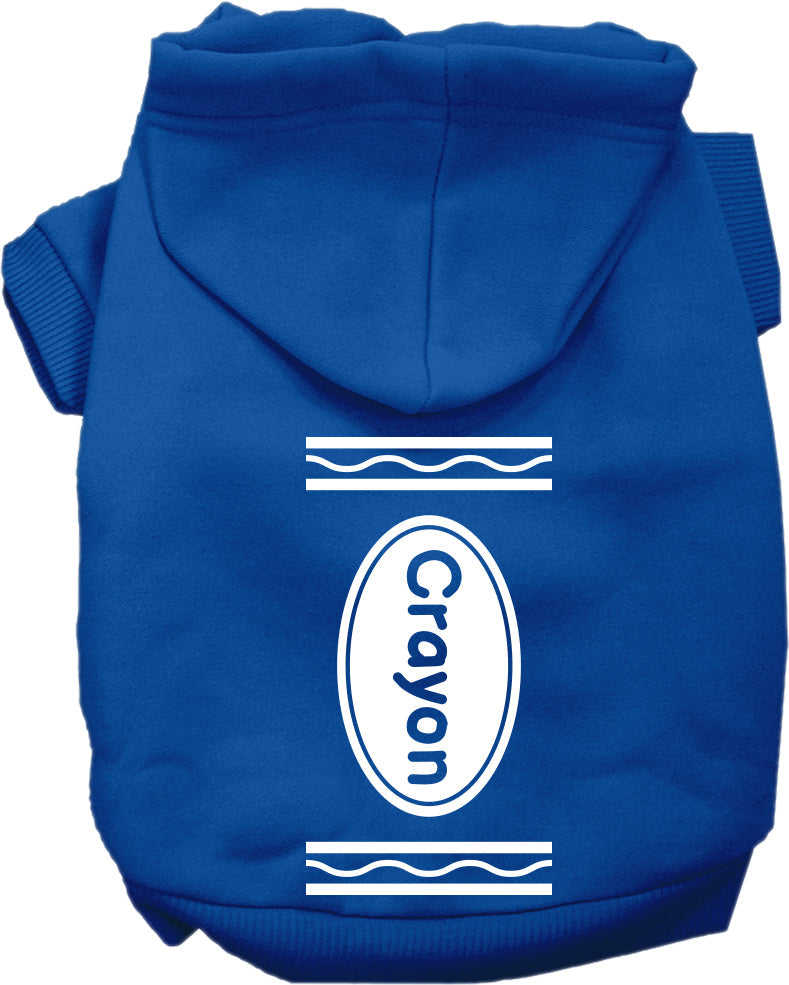 Crayon Halloween Pet Hoodie Costume