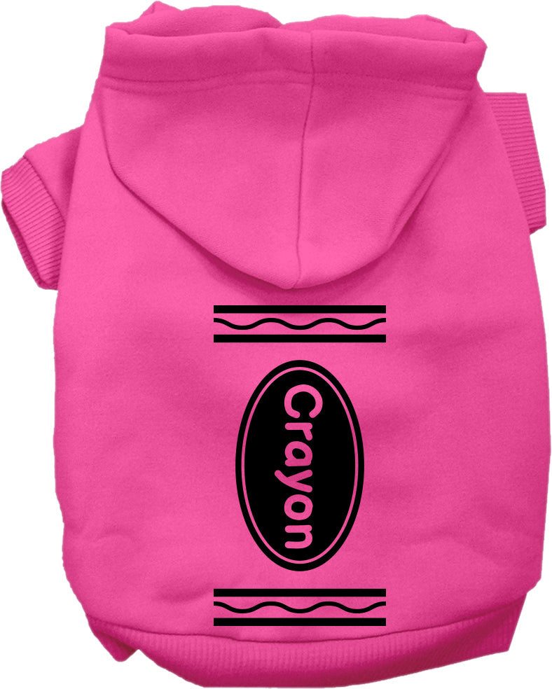 Crayon Halloween Pet Hoodie Costume