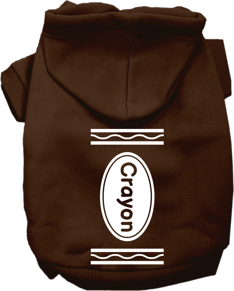 Crayon Halloween Pet Hoodie Costume