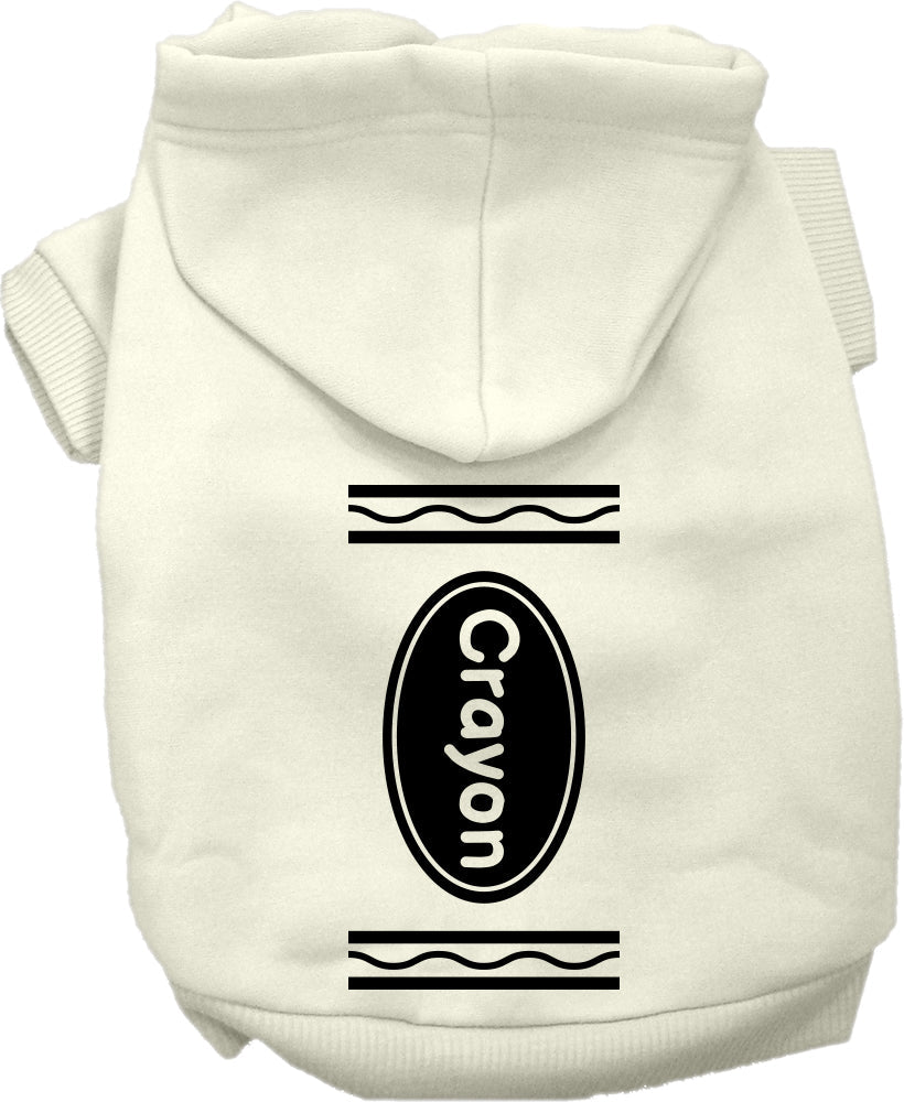Crayon Halloween Pet Hoodie Costume