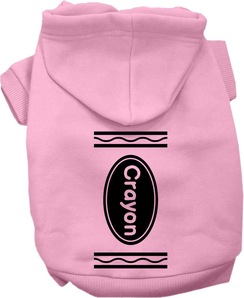 Crayon Halloween Pet Hoodie Costume