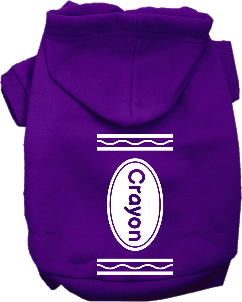 Crayon Halloween Pet Hoodie Costume