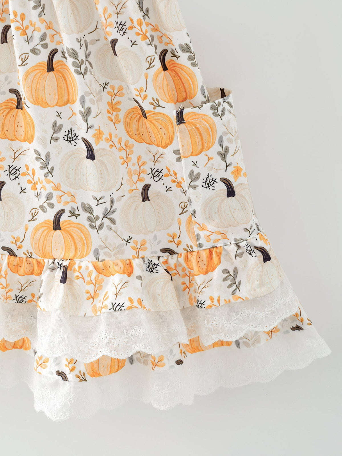 Girls Pumpkin Patch Dress