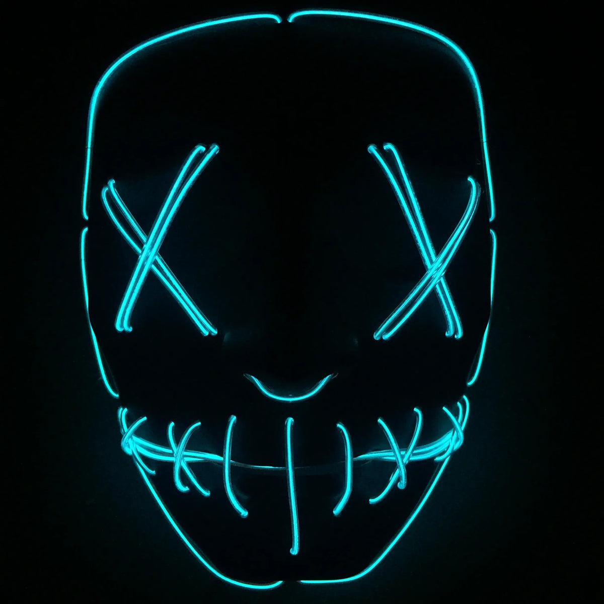 LED Glowing Halloween Face Mask