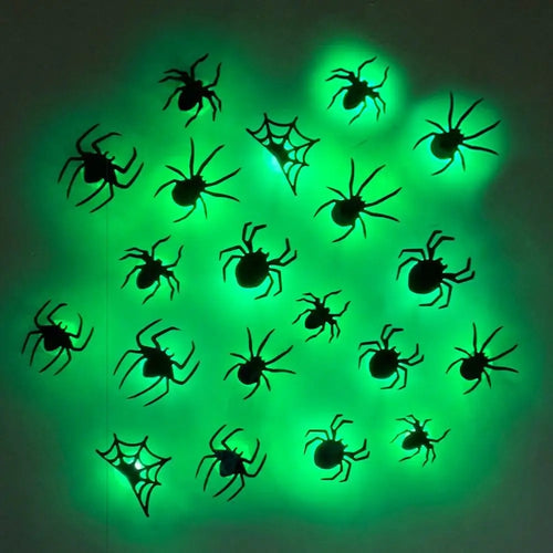 3D LED Halloween Bat & Spider Wall Lights
