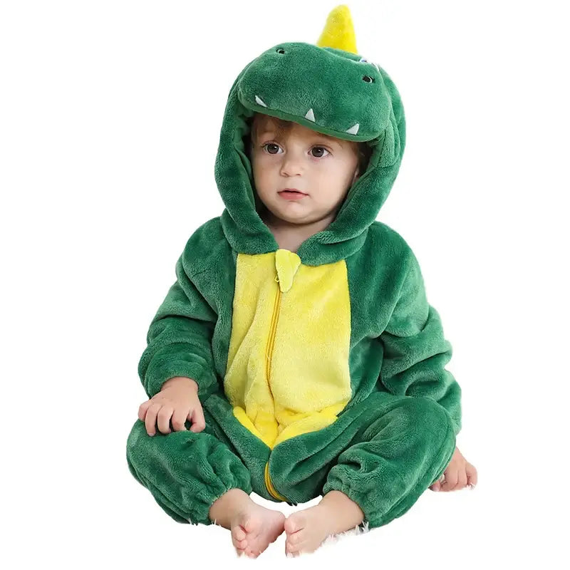 Kids Animal Hooded Onesie Costume